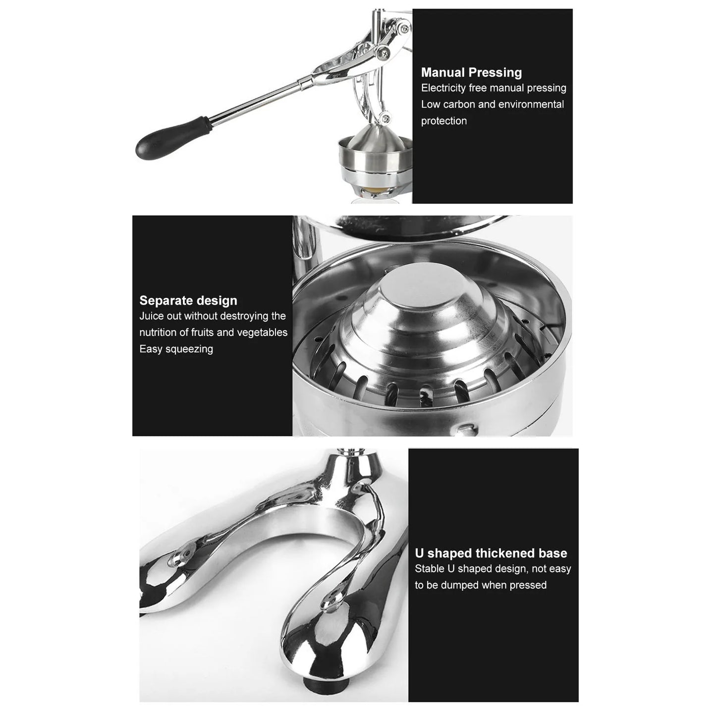 Stainless Steel Citrus Press