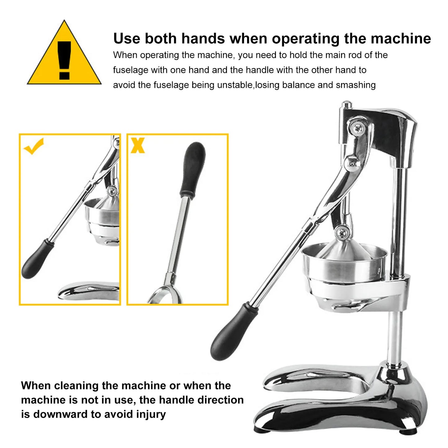 Stainless Steel Citrus Press